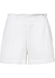 Musselin-Shorts aus Baumwolle, bonprix