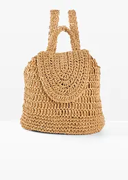 Sac à dos en paille, bonprix