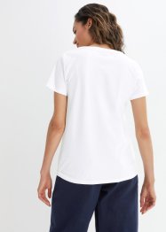 Essential T-Shirt mit V-Ausschnitt, seamless, bonprix PREMIUM