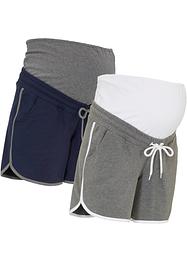 Umstands-Sweatshorts mit Baumwolle (2er Pack), bpc bonprix collection