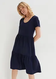 Shirtkleid mit Strukturmuster, John Baner JEANSWEAR