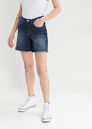 Short en jean stretch, taille normale, bonprix