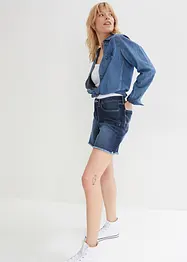Jeansshorts, Mid Waist, Stretch, bonprix
