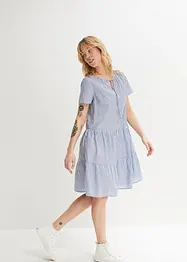 Sommer-Tunika-Kleid, gestreift, bonprix