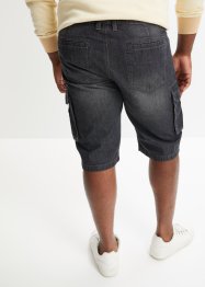 Cargo-Jeans-Bermuda, Loose Fit, bonprix