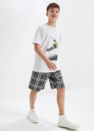 Jungen T-Shirt und kurze Shirthose (2-tlg.Set) aus Bio Baumwolle, bpc bonprix collection