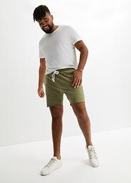 Sweat-Shorts mit Rollkanten Regular Fit, (2er Pack), RAINBOW