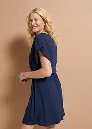 Jerseykleid mit Volant-Ärmeln, BODYFLIRT