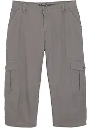 Loose Fit 3/4 Cargohose aus reiner Baumwolle, bonprix