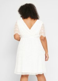 Umstands-Hochzeitskleid aus Spitze, Kurzarm, bpc bonprix collection