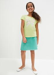 T-shirt et jupe fille (Ens. 2 pces.), bpc bonprix collection