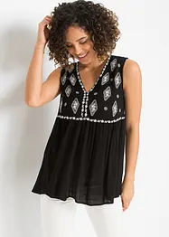 Blouse sans manches en viscose, bonprix