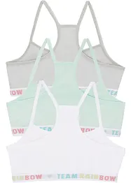 Mädchen Bustier (3er Pack), bonprix