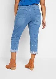 Capri Straight Jeans Mid Waist, bonprix