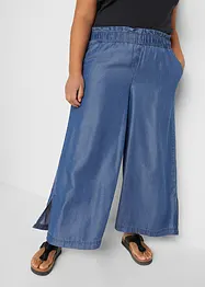 Palazzo-Hose mit Seitenschlitz, 7/8 Länge, bonprix