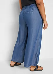 Palazzo-Hose mit Seitenschlitz, 7/8 Länge, bonprix