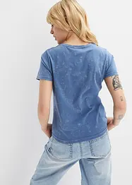 Acid-wash Shirt bedruckt, bonprix