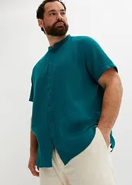 Chemise manches courtes en gaze de coton, bonprix