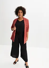 Pantalon large en viscose, bonprix