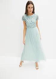 Maxikleid mit Pailletten, bonprix