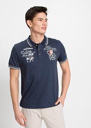 Poloshirt mit aufwendiger Verzierung, Kurzarm, bpc selection
