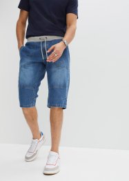 Long Schlupf-Jeans-Bermuda, Loose Fit, John Baner JEANSWEAR