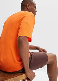 T-shirt en tissu structuré, Loose Fit, John Baner JEANSWEAR