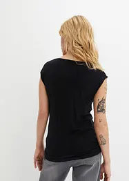 Top mit Wasserfallausschnitt, bonprix