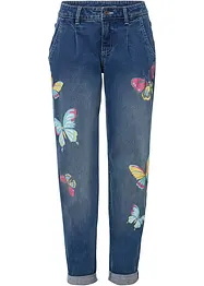 Barrel Jeans bedruckt, bonprix