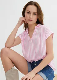 Blouse manches courtes en viscose fluide, bonprix