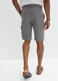 Bermuda cargo microfibre confortable en polyamide, Regular Fit, bonprix