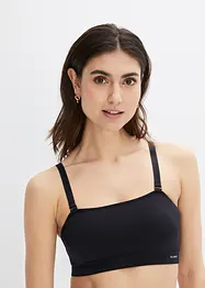 Wattierter Feel Comfort Seamless Bandeau-BH mit abnehmbaren Trägern, bonprix