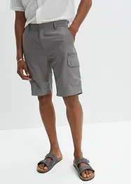 Mikrofaser Cargo-Bermuda, Regular Fit, bonprix