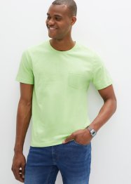 T-shirt avec poche poitrine en coton, bpc bonprix collection