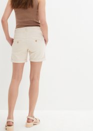 Twill-Shorts mit Turn-Up, bpc bonprix collection