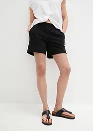 Sweat-Shorts mit hohem Bund, bonprix