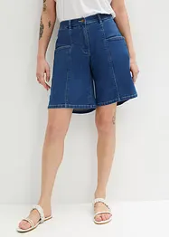 Wide Leg Jeans, High Waist, kurz, bpc bonprix collection