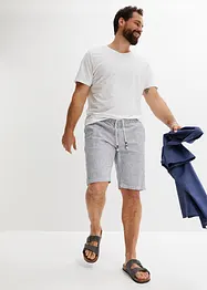 Regular Fit Bermuda mit Leinen, bonprix