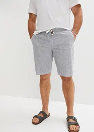 Regular Fit Bermuda mit Leinen, bonprix