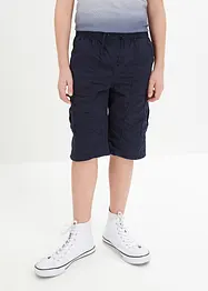 Schlupf-Cargo-Bermuda aus reiner Baumwolle, Regular Fit, bonprix