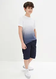 Schlupf-Cargo-Bermuda aus reiner Baumwolle, Regular Fit, bonprix