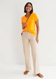 T-Shirt aus reiner Baumwolle, bonprix