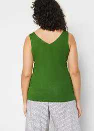 Leinen-Tanktop, bonprix