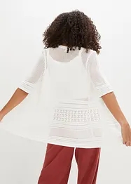 Ajour Strickjacke, bonprix