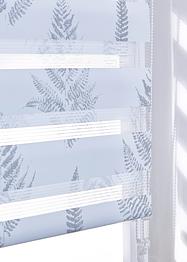 Doppelrollo mit Glanzdruck, bpc living bonprix collection