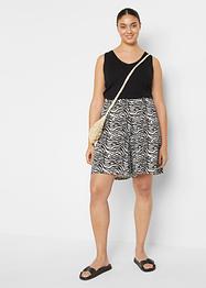 Jersey-Bermuda mit Animalprint, bpc bonprix collection