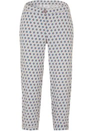 Pantalon en lin majoritaire avec imprimé graphique, bpc bonprix collection