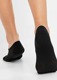 Lot de 5 paires de protège-pieds en polyester rafraîchissant, bonprix