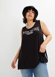Débardeur long en viscose douce, bonprix
