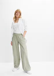 Pantalon palazzo en lin, bonprix